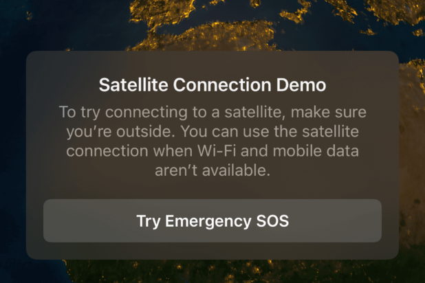 Satellite connectivity on your iPhone